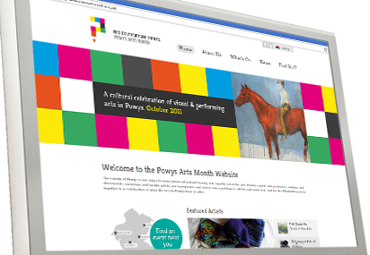Powys Arts Month Website